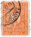 Postage due stamps - Vienna printing plate