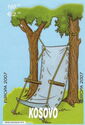 Timbre:-Europa-2007-(Kosovo:-Timbres-illégaux)