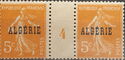 Type Semeuse - overprinted "ALGERIE"