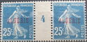 Type Semeuse - overprinted "ALGERIE"