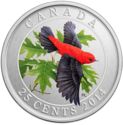 25 Cents (Scarlet Tanager)