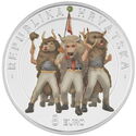 8 Euro (Croatian culture and heritage - Halubje Bell Ringers)