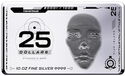25 Dollars (Silver Note Coinbar)