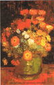 Van Gogh - Vase with Zinnias