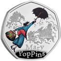 50 Pence (Mary Poppins - Silver)
