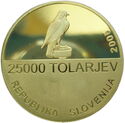 25,000 Tolarjev (100 years falcon association)