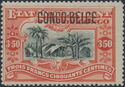 Congo Village typographic overprint "CONGO BELGE"