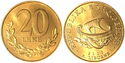 20 Lekë (LEKË - SHQIPËRISË)