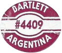 Bartlett #4409 Argentina