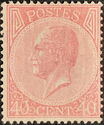 King Leopold I in Profile. Perforation 15