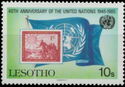 Old UN stamps, Flag