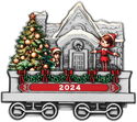 ½ Dollar / Half Dollar (Festive Elves Car for Santa Express Train)