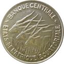 100 CFA Francs (double thick)