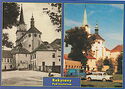 Rokycany. Under the Church 1944 and 1999