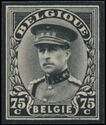 King Albert I with Kepi - Memorial Issue