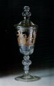 Russian Art Glass. Goblet. Late 1750s