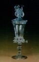Russian Art Glass. Fancy goblet. Late 1600s