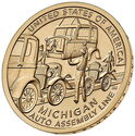 1 Dollar (American Innovation - Michigan - Auto assembly)
