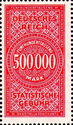 Statistical Fee, inscribed "Deutsches Reich"