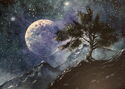 Tree and Moon