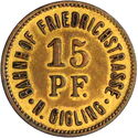 15 Pfennig (H. Gigling)