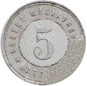 5 Pfennig (Lodzer Musikverein “Stella”)
