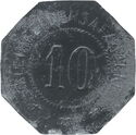 10 Pfennig (I. Bataillon Res. Jnf. Rgt. 88)