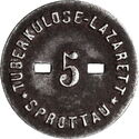 5 Pfennig (Tuberkulose Lazerett)