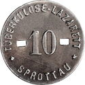 10 Pfennig (Tuberkulose Lazerett)