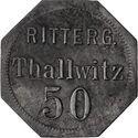 50 Pfennig (Rittergut)