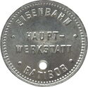 1 Pfennig (Eisenbahn Haupt Werkstatt)