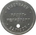 10 Pfennig (Eisenbahn Haupt Werkstatt)