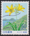 Day Lily & Oonogame Rock - Sado Island