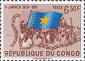 Congolese with National Flag
