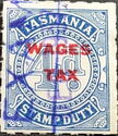 Wages Tax red overprint