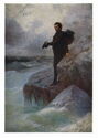 Ilya Repin and Ivan Aivazovsky. Farewell, Free Elements! 1887