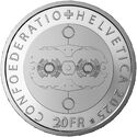 20 Francs (CERN - European Laboratory for Particle Physics)