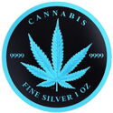 5,000 CFA Francs (Cannabis - Cyber Turquoise)