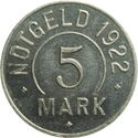 5 Mark (Vereinigte Spinnereien u. Webereien G.M.B.H.)