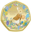 50 Cents (Beatrix Potter Easter - Benjamin Bunny)