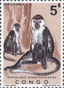 Red-capped Mangabey (Cercocebus torquatus)