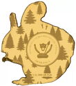 100 Francs (Wildlife in Golden Shapes - Squirrel)