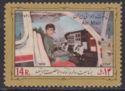 Crown Prince Cyrus Reza Pahlavi in a cockpit