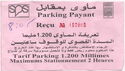 Parking payant