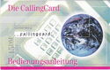 Bedienungsanleitung Calling - Card