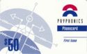 $50 Payphonics Phonecard