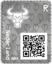 Cryptostamps : Bull [grey]