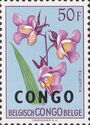 Eulophia cucullata overprinted CONGO