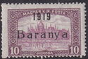 Black overprint: '1919 Baranya'