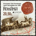 Postal Routes of 1840 in Wallachia